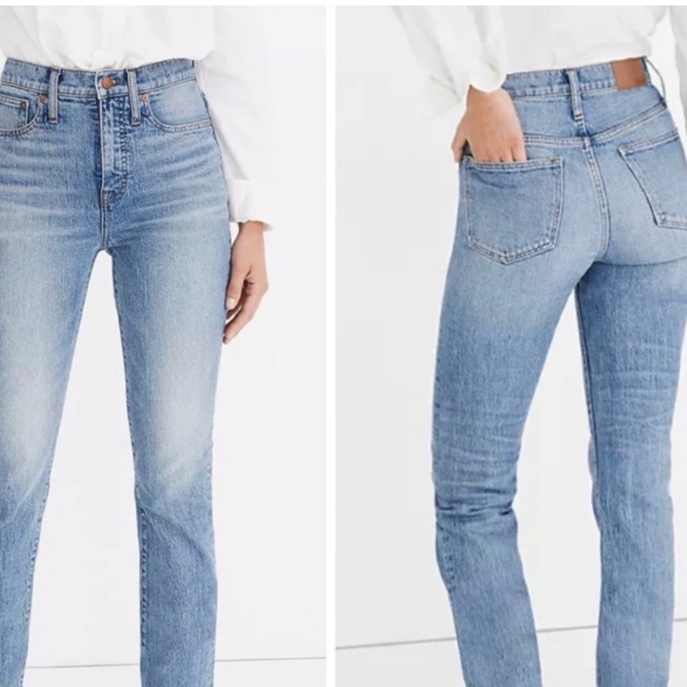 Madewell Perfect Vintagee Jean in Lunar Wash